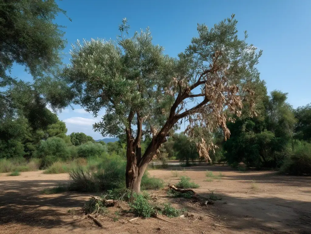 Olivenbaum Dürre-Krankheit Xylella Fastidiosa