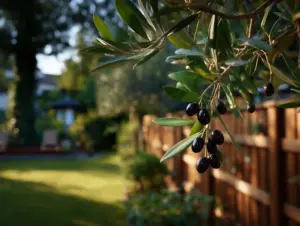 Olivenbaum im Sommer