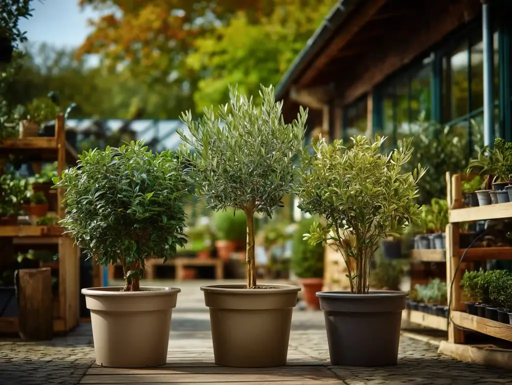 Verschiedene Sorten Olivenbäume für den Garten